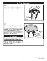 Предварительный просмотр 13 страницы Luminance Brands kathy ireland HOME CF654ORB01 Owner'S Manual