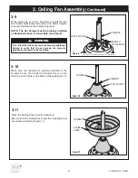 Предварительный просмотр 8 страницы Luminance Brands Kathy Ireland Home CF766LBQ00 Owner'S Manual