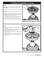 Предварительный просмотр 9 страницы Luminance Brands Kathy Ireland Home CF766LBQ00 Owner'S Manual