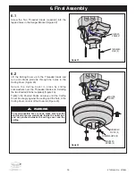 Предварительный просмотр 14 страницы Luminance Brands Kathy Ireland Home CF766LBQ00 Owner'S Manual