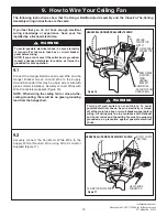 Предварительный просмотр 13 страницы Luminance Brands kathy ireland home CF835AP00 Owner'S Manual