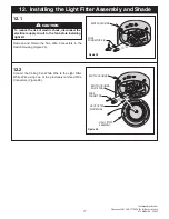 Предварительный просмотр 17 страницы Luminance Brands kathy ireland home CF835AP00 Owner'S Manual