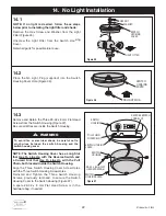 Предварительный просмотр 22 страницы Luminance Brands kathy ireland home CF835AP00 Owner'S Manual