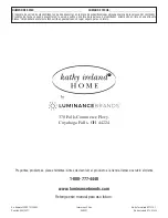 Предварительный просмотр 56 страницы Luminance Brands kathy ireland home CF835AP00 Owner'S Manual