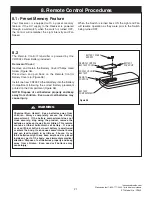 Предварительный просмотр 21 страницы Luminance Brands Kathy Ireland Home CF840BQ00 Owner'S Manual