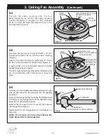 Preview for 6 page of Luminance Brands kathy ireland HOME CF930LBS00 Owner'S Manual