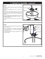 Preview for 9 page of Luminance Brands kathy ireland HOME CF930LBS00 Owner'S Manual