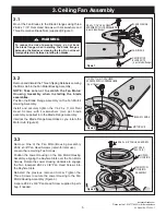 Preview for 5 page of Luminance Brands Kathy Ireland Home Highpointe LED CF205LBQ01 Owner'S Manual