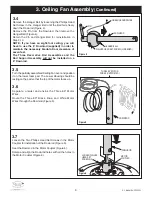 Preview for 6 page of Luminance Brands Kathy Ireland Home Highpointe LED CF205LBQ01 Owner'S Manual