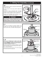 Preview for 7 page of Luminance Brands Kathy Ireland Home Highpointe LED CF205LBQ01 Owner'S Manual