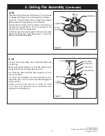 Preview for 9 page of Luminance Brands Kathy Ireland Home Highpointe LED CF205LBQ01 Owner'S Manual