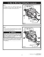 Preview for 15 page of Luminance Brands Kathy Ireland Home Highpointe LED CF205LBQ01 Owner'S Manual