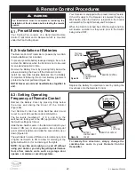 Preview for 22 page of Luminance Brands Kathy Ireland Home Highpointe LED CF205LBQ01 Owner'S Manual