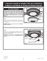 Preview for 80 page of Luminance Brands Kathy Ireland Home Highpointe LED CF205LBQ01 Owner'S Manual