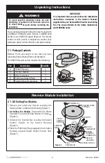 Preview for 2 page of Luminance Brands RCK55 Owner'S Manual