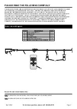 Preview for 7 page of Luminar Outdoor 56521 Owner'S Manual & Safety Instructions