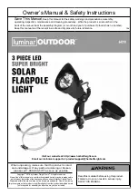 Luminar Outdoor 64279 Owner'S Manual & Safety Instructions предпросмотр