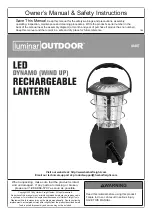 Luminar Outdoor 64487 Owner'S Manual & Safety Instructions preview