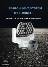 Предварительный просмотр 1 страницы LUMINELL 7072720003985 Installation & User Manual