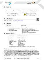 Preview for 3 page of LUMINELL RLX CxZ1.21 User Manual