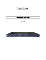 Luminex DMX512-A 2.10 HUB User Manual preview