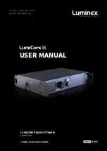 Предварительный просмотр 1 страницы Luminex LumiCore User Manual