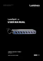 Предварительный просмотр 1 страницы Luminex LumiSplit 1.6 User Manual