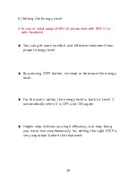 Preview for 19 page of Luminic IPL-101 User Manual