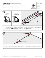 Предварительный просмотр 2 страницы luminii Kendo-45M Series Installation Instructions