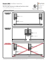 Предварительный просмотр 4 страницы luminii Kendo-45M Series Installation Instructions