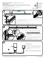 luminii Kendo Closet Rod Installation Instructions предпросмотр