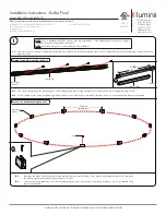 Preview for 3 page of luminii Kurba Pixel KBL-F-V-SPI Installation Instructions Manual