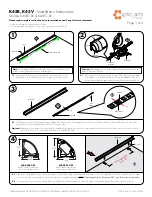 luminii Optic Arts K45RC Series Installation Instructions предпросмотр