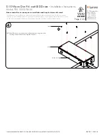 Preview for 2 page of luminii PS010WD-96-24 Installation Instructions