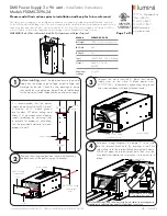 luminii PSDMX-3X96-24 Installation Instructions предпросмотр