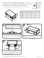 luminii Pure DC PDCU-30-24 Installation Instructions preview