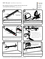 Preview for 1 page of luminii QUE Channel Installation Instructions