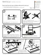 Preview for 1 page of luminii RSLW8 Channel Installation Instructions