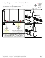 Предварительный просмотр 3 страницы luminii Teava Suspension TEA-S Series Installation Instructions