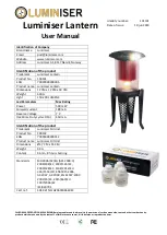 Luminiser Lantern 100101 User Manual preview