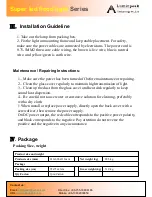 Preview for 4 page of LUMINPEAK LP-FL-600 Product Manual