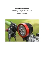 Предварительный просмотр 1 страницы Lumintrek TrailBlazer TB-3000 User Manual