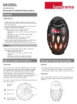 Предварительный просмотр 2 страницы Lumirama 6310-81SP-BLK Instruction Sheet