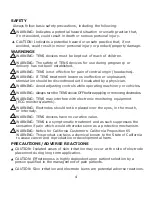 Preview for 4 page of Lumiscope LUMI-TENS Operation Manual