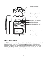 Предварительный просмотр 5 страницы Lumiscope LUMI-TENS Operation Manual