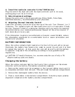 Preview for 8 page of Lumiscope LUMI-TENS Operation Manual