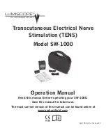 Lumiscope SW-1000 Operation Manual предпросмотр