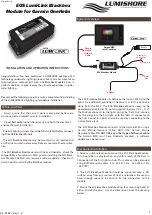 lumishore EOS Lumi-Link Blackbox Installation And Operation Instructions preview