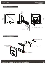 Предварительный просмотр 2 страницы lumishore Lumi-Link EOS STV 2204-i Installation & Operating Manual