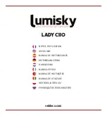 Lumisky LADY C110 User Manual preview